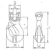 Product technical drawing